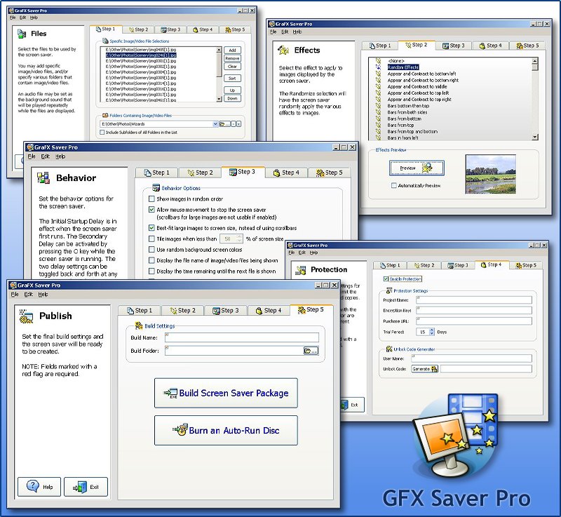 Screenshot of GraFX Saver Pro